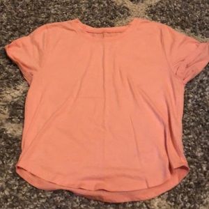 PACSUN crop top in peach